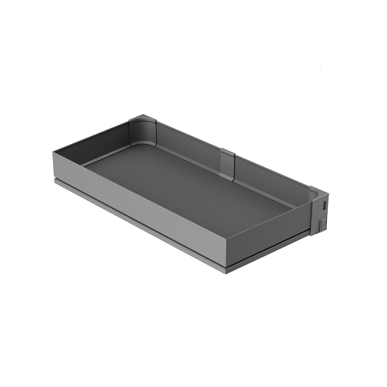 Полка Комфорт II 400 мм Арена ПЬЮР цвет АНТРАЦИТ